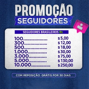 Instagram Seguidores BR - Redes Sociais