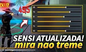 sensi de free fire 2024 atualizada