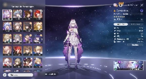 Conta Honkai Star Hail com Castorice, Sunday, Aglaea - Outros