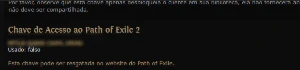 Chave Key para Jogo Path of Exile 2 POE2