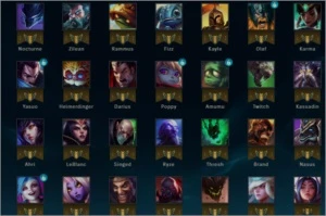 Conta Lol Platina 1 S8 26 skins unranked - League of Legends