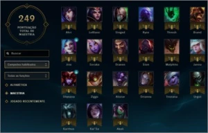 Conta Lol Platina 1 S8 26 skins unranked - League of Legends