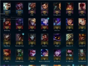 Conta Lol Platina 1 S8 26 skins unranked - League of Legends