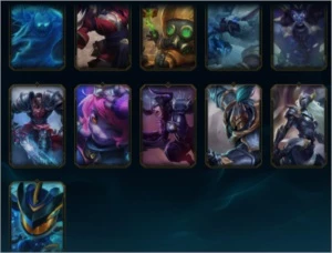 Conta Lol Platina 1 S8 26 skins unranked - League of Legends
