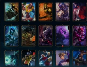 Conta Lol Platina 1 S8 26 skins unranked - League of Legends