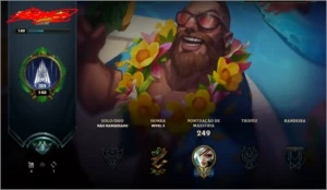 Conta Lol Platina 1 S8 26 skins unranked - League of Legends