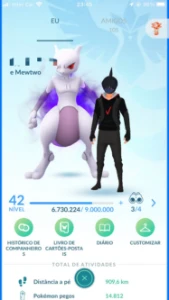 Conta pokemon go lv 42 - Pokémon