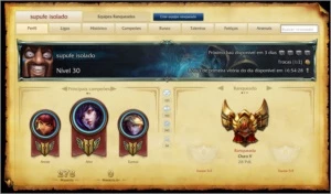 Conta LOL Gold 5 - 100+ Skins 114 Champs 4 Pag Runa - League of Legends