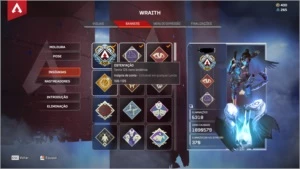 Herança Wraith - 159 Lendarios - Nivel 500 - Vários Passes - Outros
