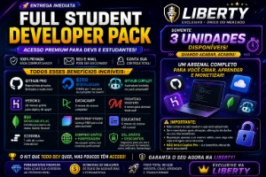 [EXCLUSIVO] Conta GitHub Student Developer Pack - FULL - Outros