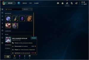 CONTA GOLD PRA VENDER LOGO - League of Legends LOL