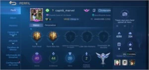 Conta Mobile legends - lenda