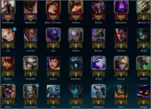 Conta Prata V com 38 campeões - League of Legends LOL