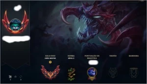 CONTA GRÃO MESTRE LEAGUE OF LEGENDS LOL