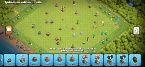 Centro de vila 16 (Cv 16) quase full - Clash of Clans