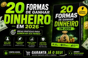 20 formas de ganhar dinheiro em 2026