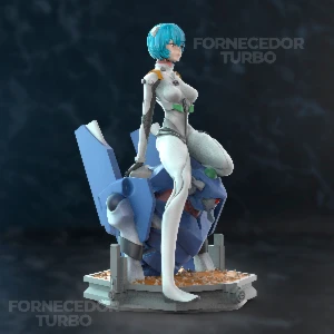 Rei - Evangelion 3D - Arquivo .Stl Para Impressão 3D - Outros