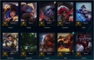 Conta LV44 (mais tenho ela a mais de 3 anos) - League of Legends LOL