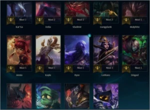 Conta LV44 (mais tenho ela a mais de 3 anos) - League of Legends LOL