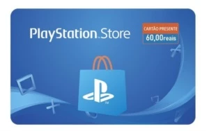 Gift Card Playstation 60 reais - Gift Cards