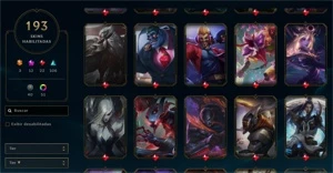 Conta de LOL Muitas Skins - League of Legends