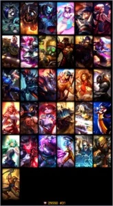 Conta lol lvl 73 Prata ll - League of Legends