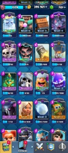 Conta Clash Royale 8k+ troféus | 6 evoluções | quase cole