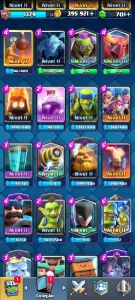 Conta Clash Royale 8k+ troféus | 6 evoluções | quase cole