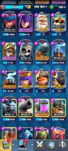Conta Clash Royale 8k+ troféus | 6 evoluções | quase cole