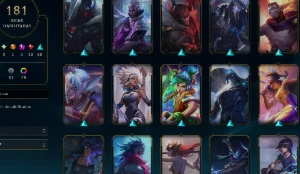 Conta Lol 100% Segura Full Acesso | 181 Skins | Nvl 462 - League of Legends