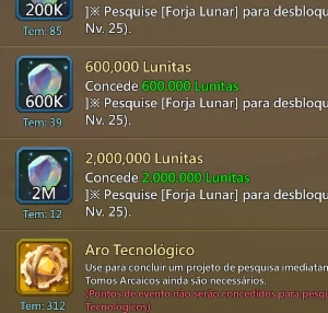 Conta Lord Mobile 857M de  Poder 15M de tropa 65B de recurso - Lords Mobile