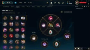 CONTA LOL LEAGUE OF LEGENDS 517 SKINS LEVEL 322 - League of Legends: Wild Rift LOL WR