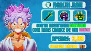 ⚠️Conta Sortuda Blox Fruits Com Mais Chance De Mitica⚠️ - Roblox