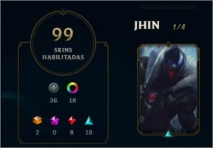 Conta lol, Diamante5 S7, 98 skins, preço negociável. - League of Legends