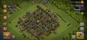 Conta CV 11 top barato - Clash of Clans