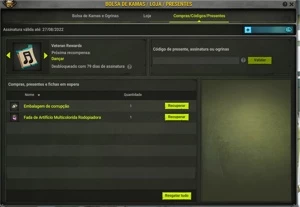 Conta no Crocabulia - Dofus