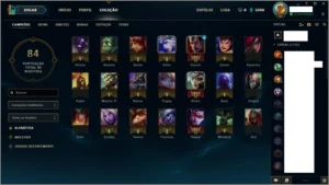 Conta platina 5 - League of Legends LOL