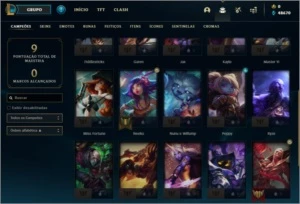 CONTA LOL MESTRE MMR ALTO - League of Legends