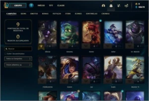 CONTA LOL MESTRE MMR ALTO - League of Legends