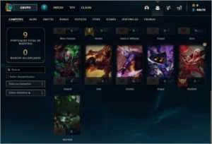 CONTA LOL MESTRE MMR ALTO - League of Legends