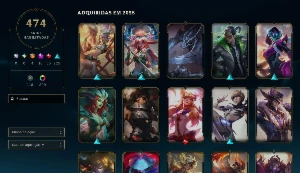 Conta Rara Season 2013/2014 474 Skins E Vários Ícones Raros - League of Legends LOL