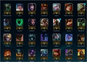 Conta platina 5  Varios campeões mmr alto - League of Legends LOL
