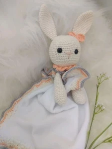 Naninha ou Manta do Apego em Crochê - Artesanato e Personalizados