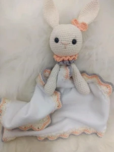 Naninha ou Manta do Apego em Crochê