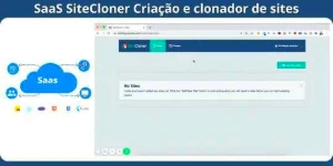 SAAS - SiteCloner Criação e Clonador de sites Tenha seu próp