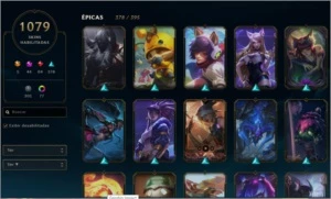 Unique Opportunity 1079 skins  Pax TF 44 more Miticas skins - League of Legends LOL
