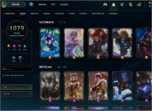 Unique Opportunity 1079 skins  Pax TF 44 more Miticas skins - League of Legends LOL