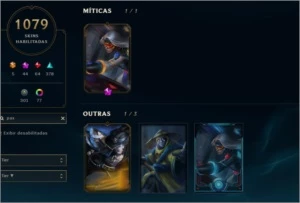 Unique Opportunity 1079 skins  Pax TF 44 more Miticas skins - League of Legends LOL