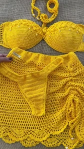 Biquines Saída de praia - Artesanato e Personalizados
