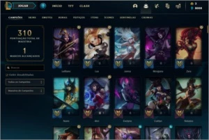 LEAGUE OF LEGENDS - LOL - CONTA PRATA 1 62 SKINS